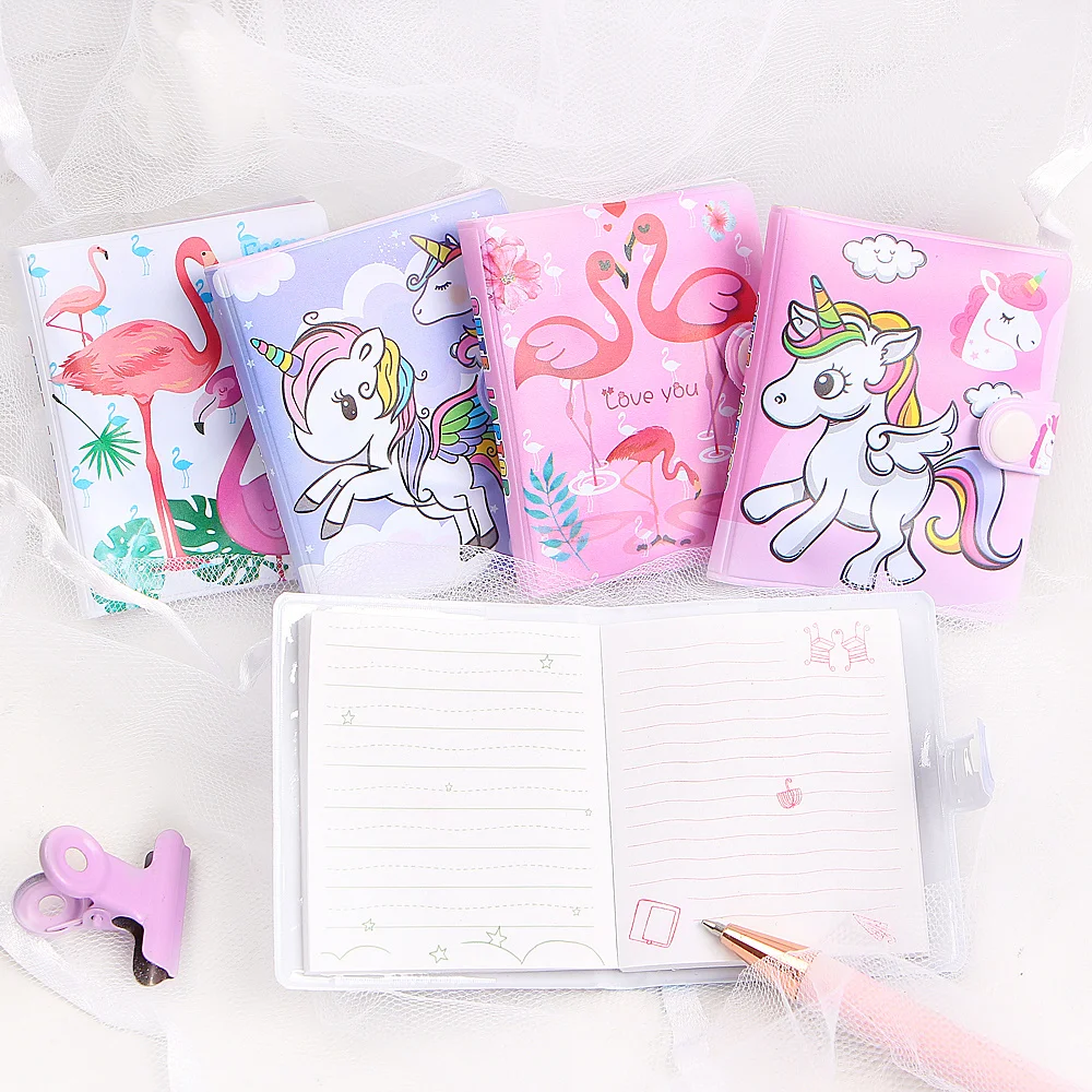 

1 PC Cute Unicorn Flamingo Memo Pad Sticky Notes Memo Notepad Notebooks Gift Kawaii Stationery