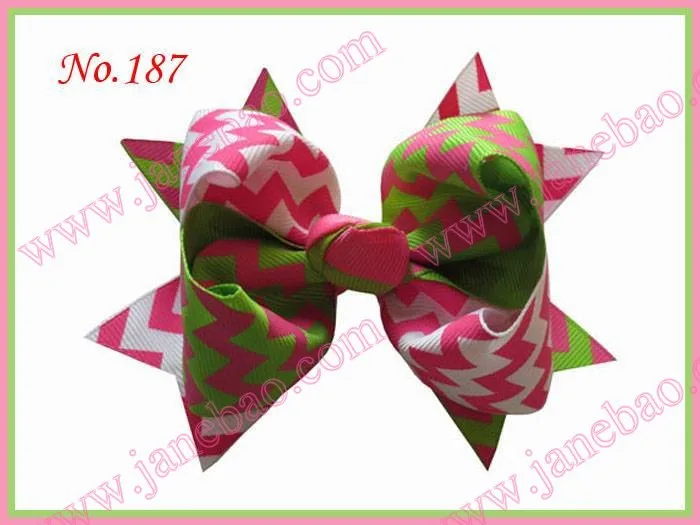 280 шт., костюм для хорошей девочки, бутик, 4,5 '', два тона, листья-B, заколки с бантами для волос, волосы для девочек