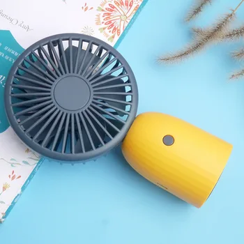 

Hot Sell Student Mini Handheld Fan USB Charging Small Fan Mute Portable Desktop Electric Fan For Outdoor 3 Gear Speed