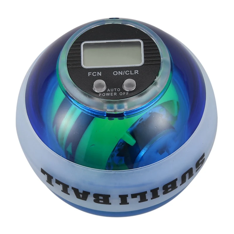 Hot-New Multifunctional Led Wrist Power Force Grip Ball Arm Muscle Exercise Speed Meter Counter Function 2 Colors