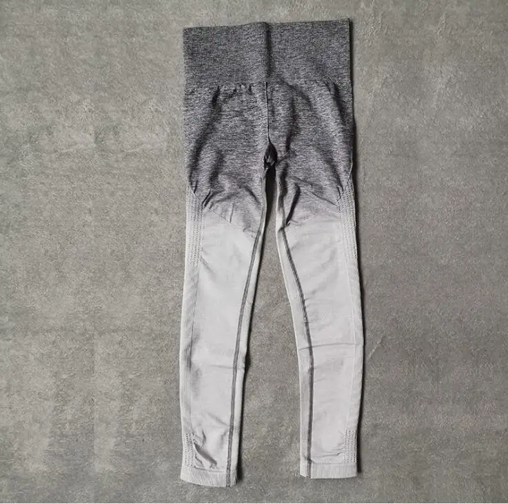 CB51 grey pant Комплект из 3 предметов на зиму, Для женщин Бесшовные Йога Комплект спортивная одежда с длинным рукавом футболки Высокая Талия бег легинсы, штаны для фитнеса, спортивный костюм - Цвет: CB51 grey pant