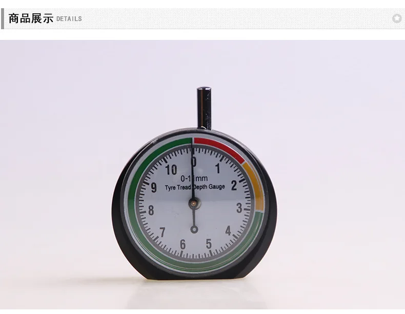 Tire Ruler Tire Pattern Depthometer Tire Measurement Depth Gauge Pointer Thread Rule PC-3623