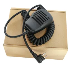 VBLL – Microphone walkie parleur Portable, pour Motorola CP160 CP180 CP185 CP200 PR400 RDU2080D RDU4100 RDU4160D RDU5100, Radio à 2 voies 