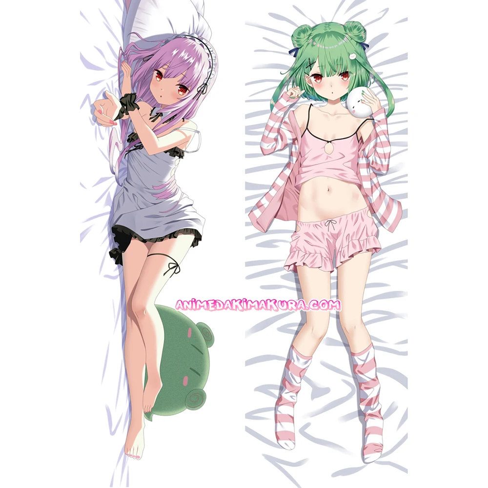 Виртуальный Ютубер Uruha рашия платье для девочек в стиле аниме Dakimakura обниматься