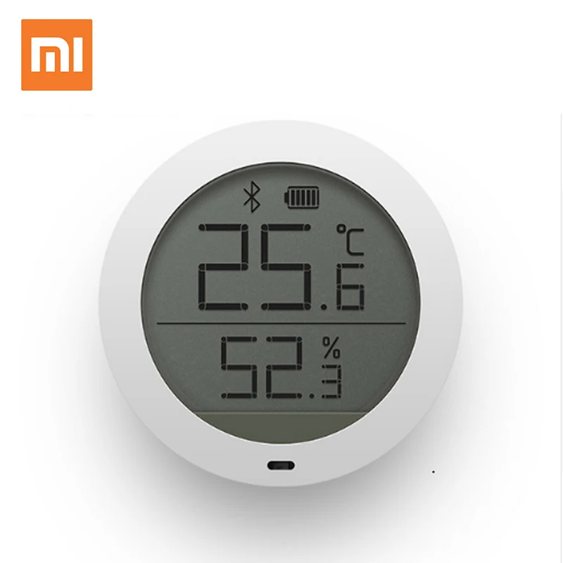1 pcs Xiaomi Mijia Bluetooth температура влажность цифровой термометр измеритель влажности сенсор ЖК-экран Smart Mi Home приложение - Цвет: 1 pcs