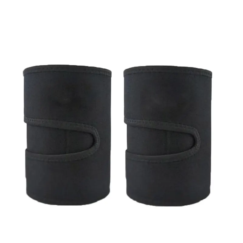 Black Шейпер для ног сауна пот бедра триммеры калории согревает стройность для похудения ног жир термо неопрен сжатие пояс инструмент для лица 6 - Цвет: Black