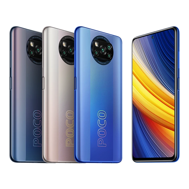 Global Version POCO X3 Pro 8/256GB Snapdragon 860 Smartphone Quad AI Camera 6.67” 120Hz DotDisplay 5160mAh 33W Charge NFC