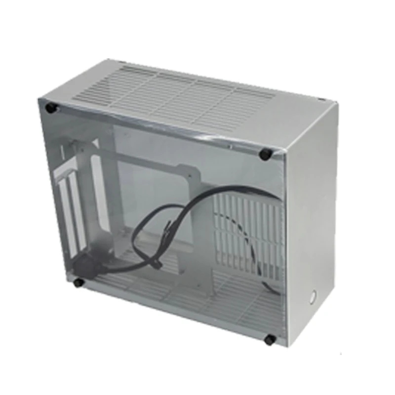 Koop Sgpc K99 A4 Case I5 I7 I9 2060 2080Ti Alle Aluminium Watergekoelde Itx Gaming Computer Chassis K99v2 m ATX Lange Grafische Kaart