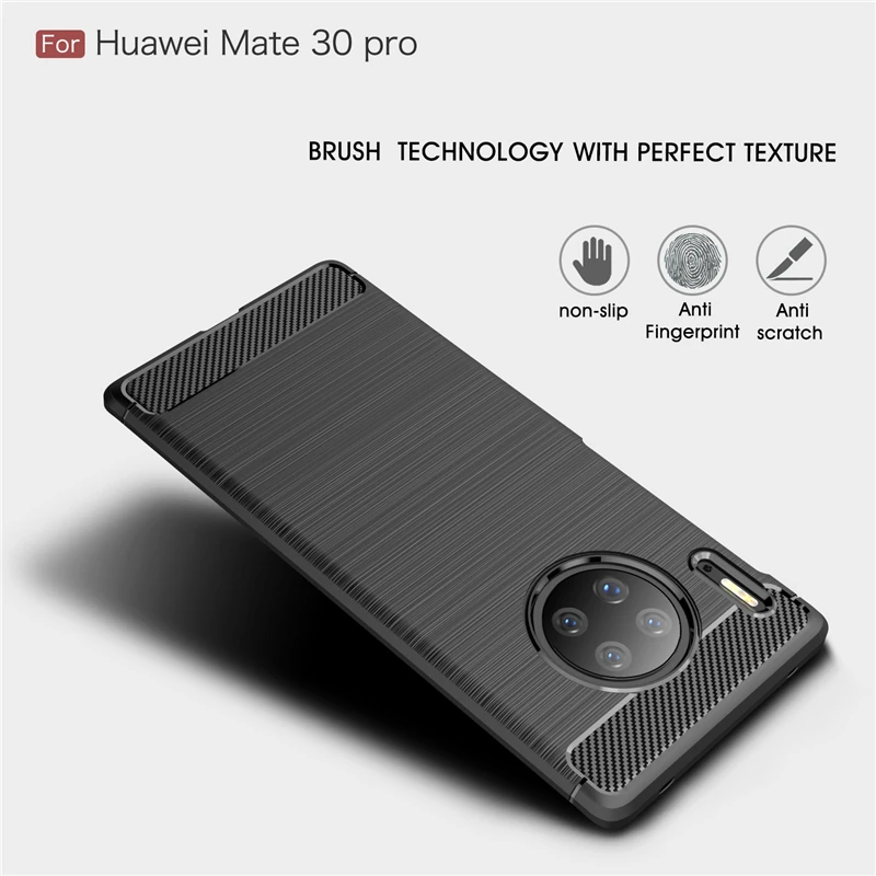 

For Huawei Mate 30 Pro Case Business Silicone Shell Protective Phone Case For Huawei Mate 30 Pro Cover For Huawei Mate 30 Pro