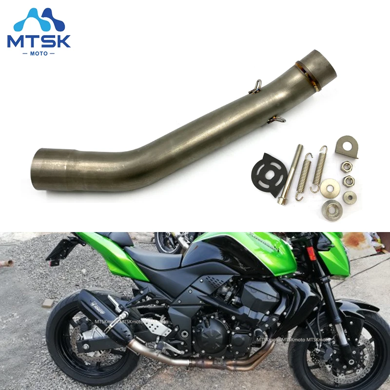 Переходник для выхлопной трубы Z800 из нержавеющей стали Kawasaki Z 750 2007-2013 | Автомобили
