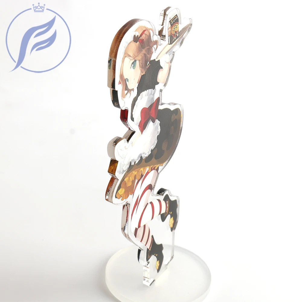 

FANGQINGMAO Customized Printed Acrylic Stand Display for Anime Character Super Star