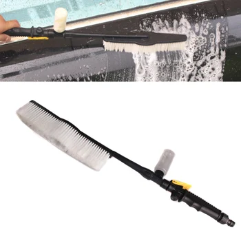 

Car Wash Foam Flow Auto Cleaning Brushes Long Handle Brush Water Care Washer Tire Clean Tool Maintenance Auto Accessorie