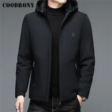 

COODRONY Brand 90% White Duck Down Jacket Men Clothing New Winter High Quality Classic Casual Thick Warm Hooded Male Coats Z8043
