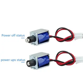 

Mini DC 5V Electromagnetic Lock Small Electronic Lock Electric Bolt Cabinet Lock