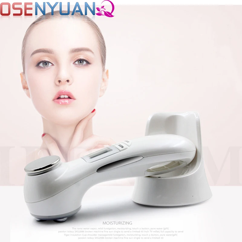 

5 color Vibration Skin Firming Care 6 in1 Facial Massager Skin Tightening Machine Firming Facial Device For Removing Wrinkles