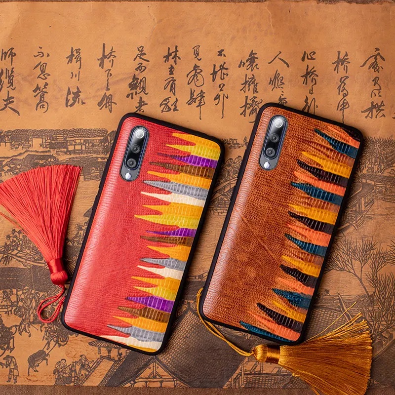 Воловья кожа чехол для телефона для Xiaomi 8 9 se 9T A1 A2 A3 lite Poco F1 Y3 макс 3 Mix 2s 3 разноцветный разукрашеный для Redmi Note 5 6 7 7a 8 Pro