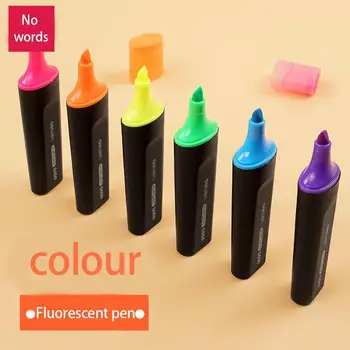 

1PC Mini Colorful Candy Color Highlighters Cute Art Markers Fluorescent Pen Gift student School Stationery Supplies