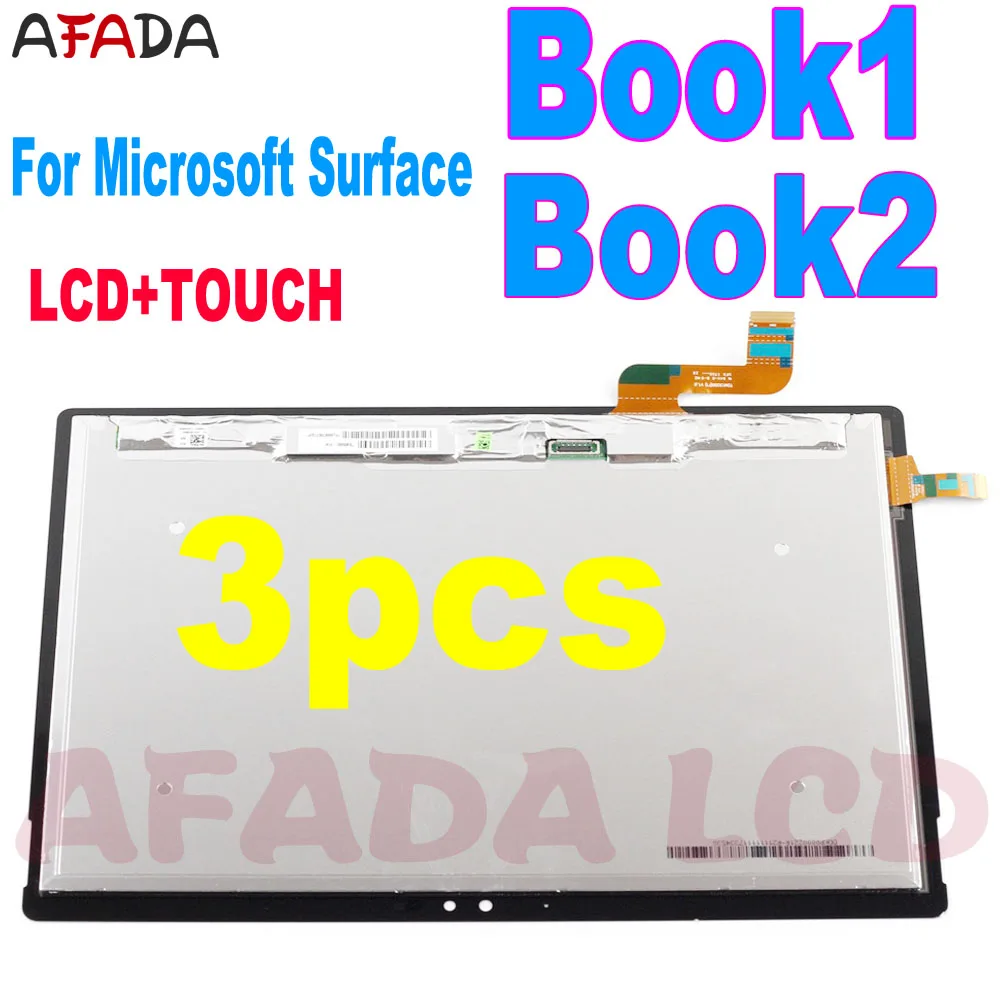 

3 PCS LCD For Microsoft Surface Book1 Book 1 1703 1704 1705 1706 Book2 1806 1832 LCD Display Touch Screen Digitizer Assembly