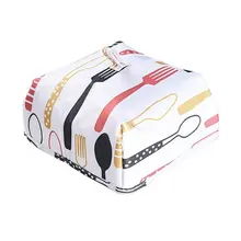 Креативная Складная крышка для посуды, Настольная Крышка, пищевая изоляционная крышка, алюминиевая фольга, пищевая крышка, стол, пылезащитная крышка