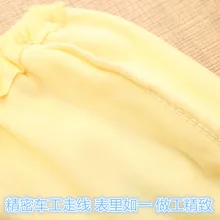 От 1 до 3 лет с манжетами для маленьких девочек в Корейском стиле, для детей 0-3 лет, милые, с длинными рукавами, для маленьких детей, для маленьких мальчиков, для малышей, Осень-зима