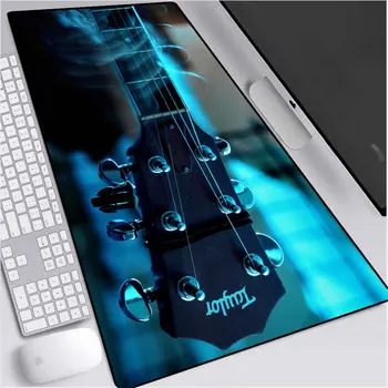

XGZ Mousepad Playing Guitar Pattern Office Home Computer Internet Cafe Keyboard Gaming Mouse Pad Desk Pad 90X40