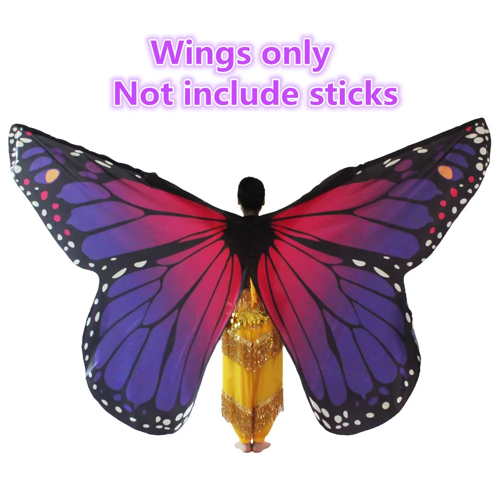 Butterfly Wings Performance Costume for Belly Dance and Cosplay