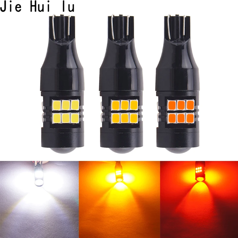 

2Pcs T15 T16 W16W LED Reverse Light Bulbs 920 921 912 Canbus Error Free LED Backup Parking Lamps DC12V High Light 3030 SMD