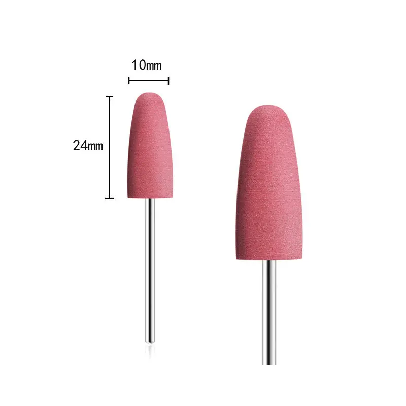 Универсальная Серия большая головка 7 цветов резина и карбид кремния буфер для