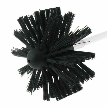 

Chimney Sweep Set Flue Sweeping Fireplace Brush & 9x Rods Clean Rotary Tools