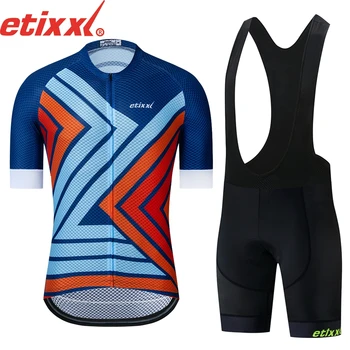 

ETIXXL Men's Cycling Jerseys 2020 Roupas Ropa Ciclismo Hombre MTB Maillot Cycling/Summer Road Bike Wear Clothes Cycliste Equipe