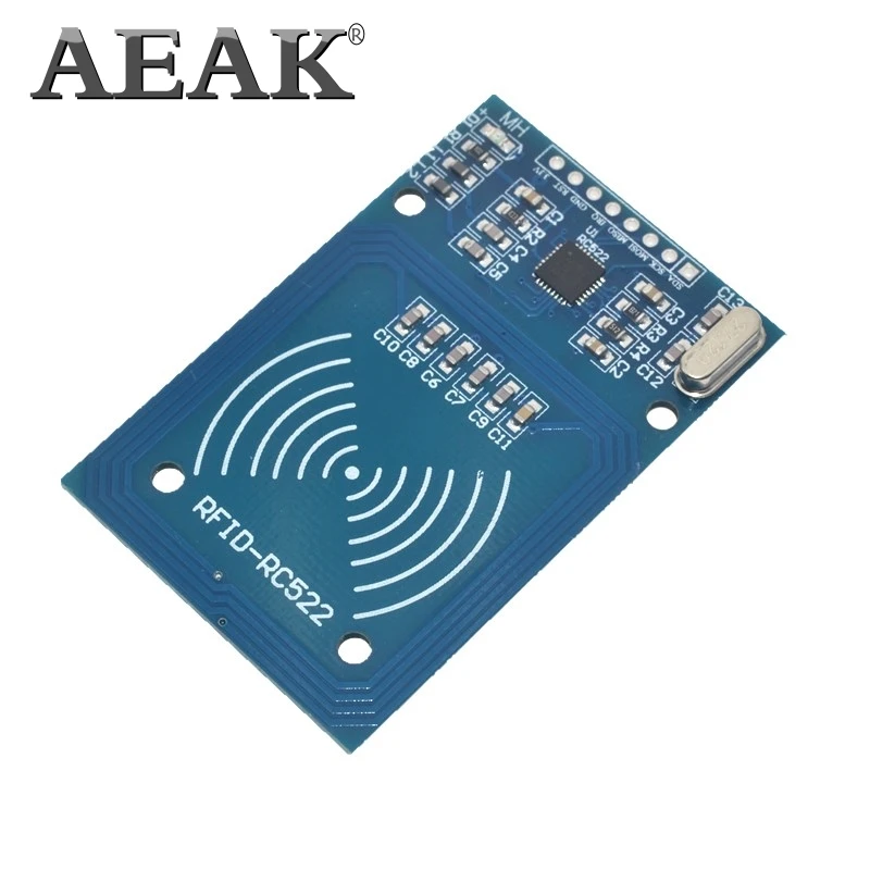 AEAK RFID модуль RC522 наборы S50 13 56 МГц 6 см с бирками SPI запись и чтение для arduno uno 2560|rfid