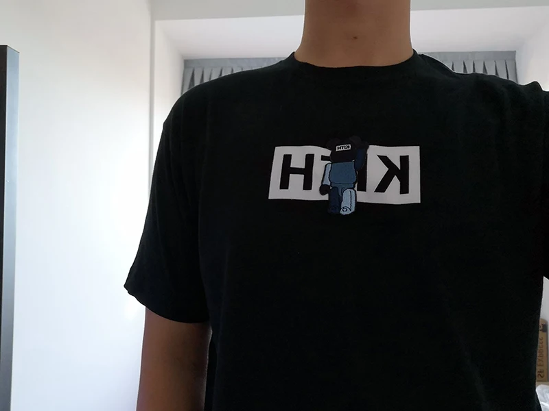 T-shirt Tee Streetwear Short Sleeve Men 