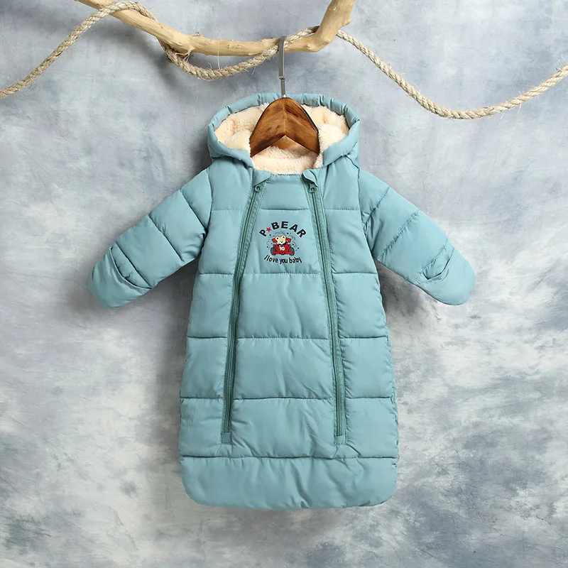 

Baby sleeping bag winter Thick Warm Newborns sleeping bag kids toddler sleeping bag for stroller Stroller Accessory wheelchair
