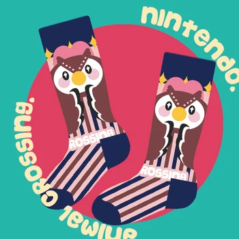 

Animal Crossing New Horizons Socks Dodo/Redd/Flick/Celeste/Tom Nook Cute Animal Socks
