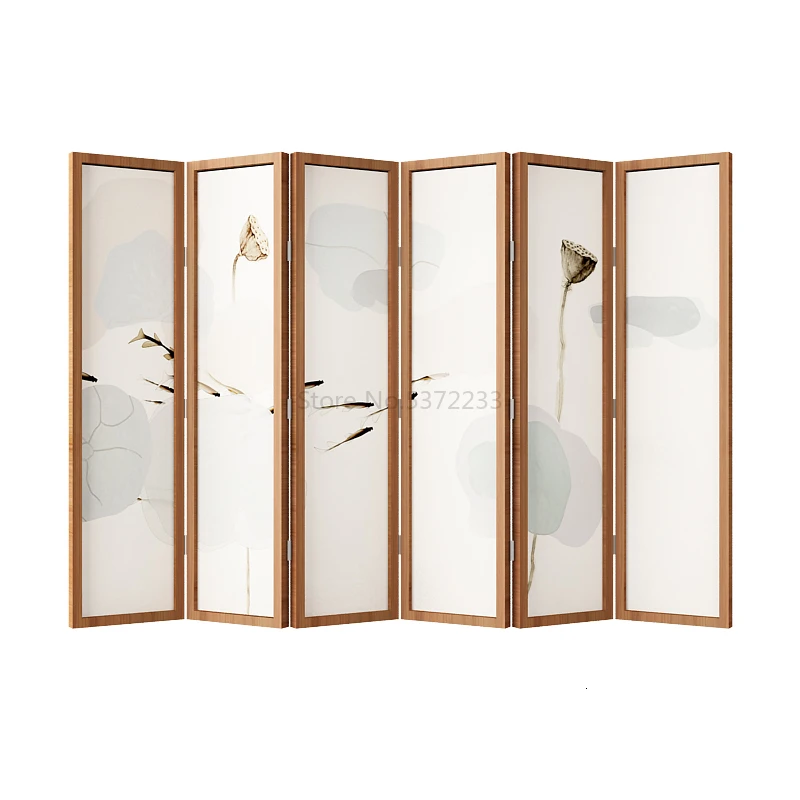 Экран перегородка для гостиной складной мобильный простой современный из