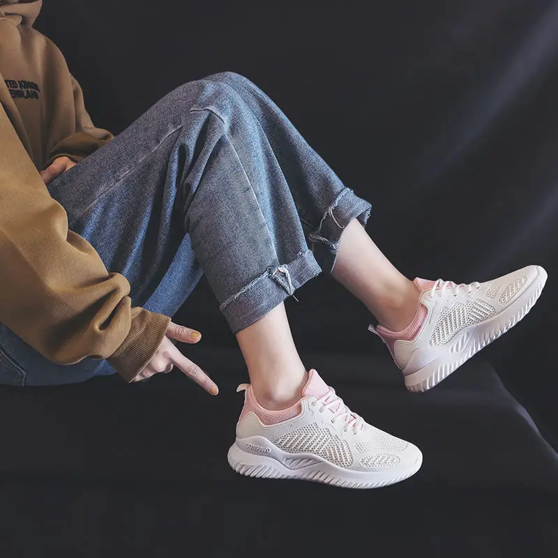 Women's Breathable Running Shoes Spring and Autumn Casual Shoes Outdoor Light Casual Sports Shoes Walking Women's Sports Shoes