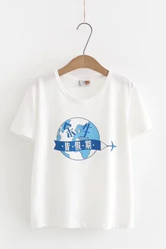 

2020 T-Shirts pure cotton thin and thin style self-cultivation routinely Short Sleeve Female T shirt Women Clothing