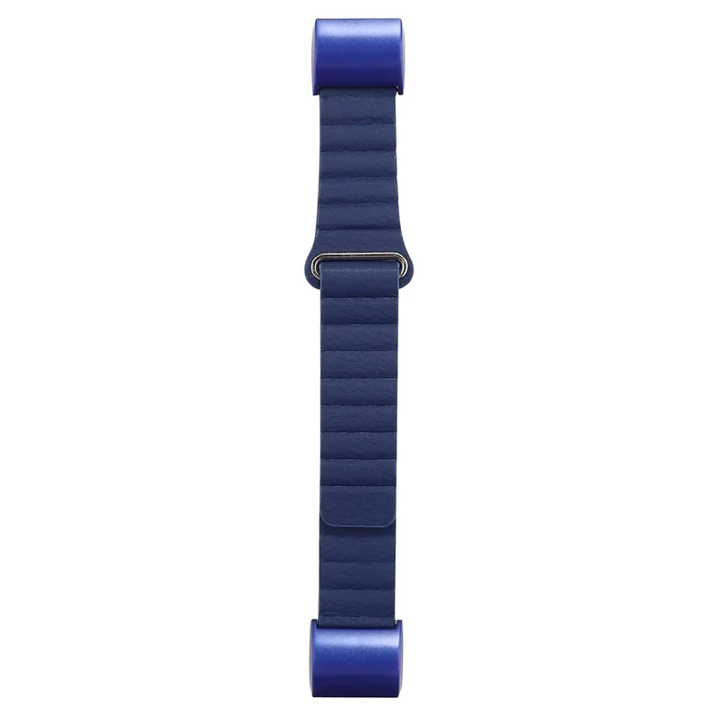 Наручный ремешок для Fitbit Charge 2, 3 ремешка, сменный кожаный ремень-петля для Fit Bit Charge 2, 3 браслета, умный Браслет, аксессуары - Цвет: Deep Blue