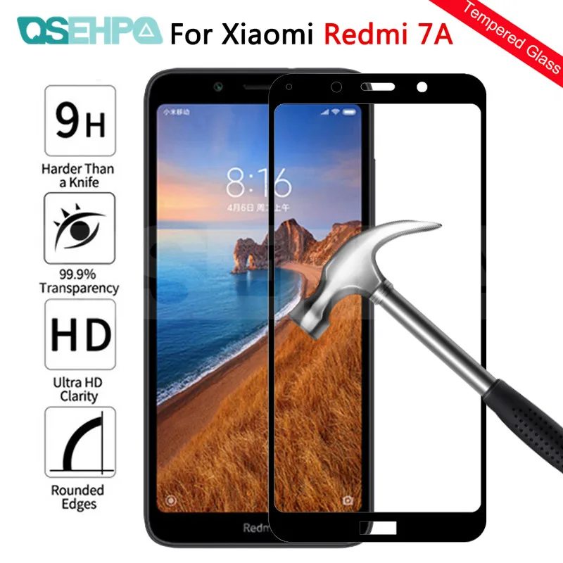 9D Защитное стекло для Xiaomi Redmi 8 7 6 Pro 8A 7A 6A Go K20 Redmi Note 8 7 6 Pro защитная пленка из закаленного стекла