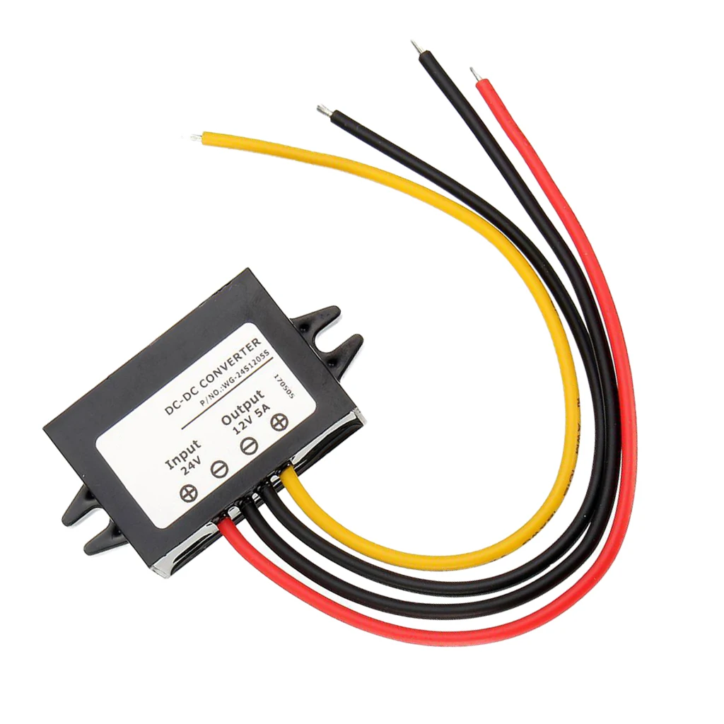 Фирменная Новинка прочный 24 v-12 v ток Шаг вниз редуктор напряжения грузовик автомобиля
