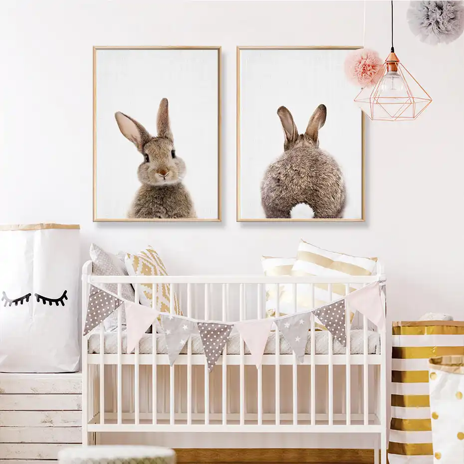 bunny decor nursery