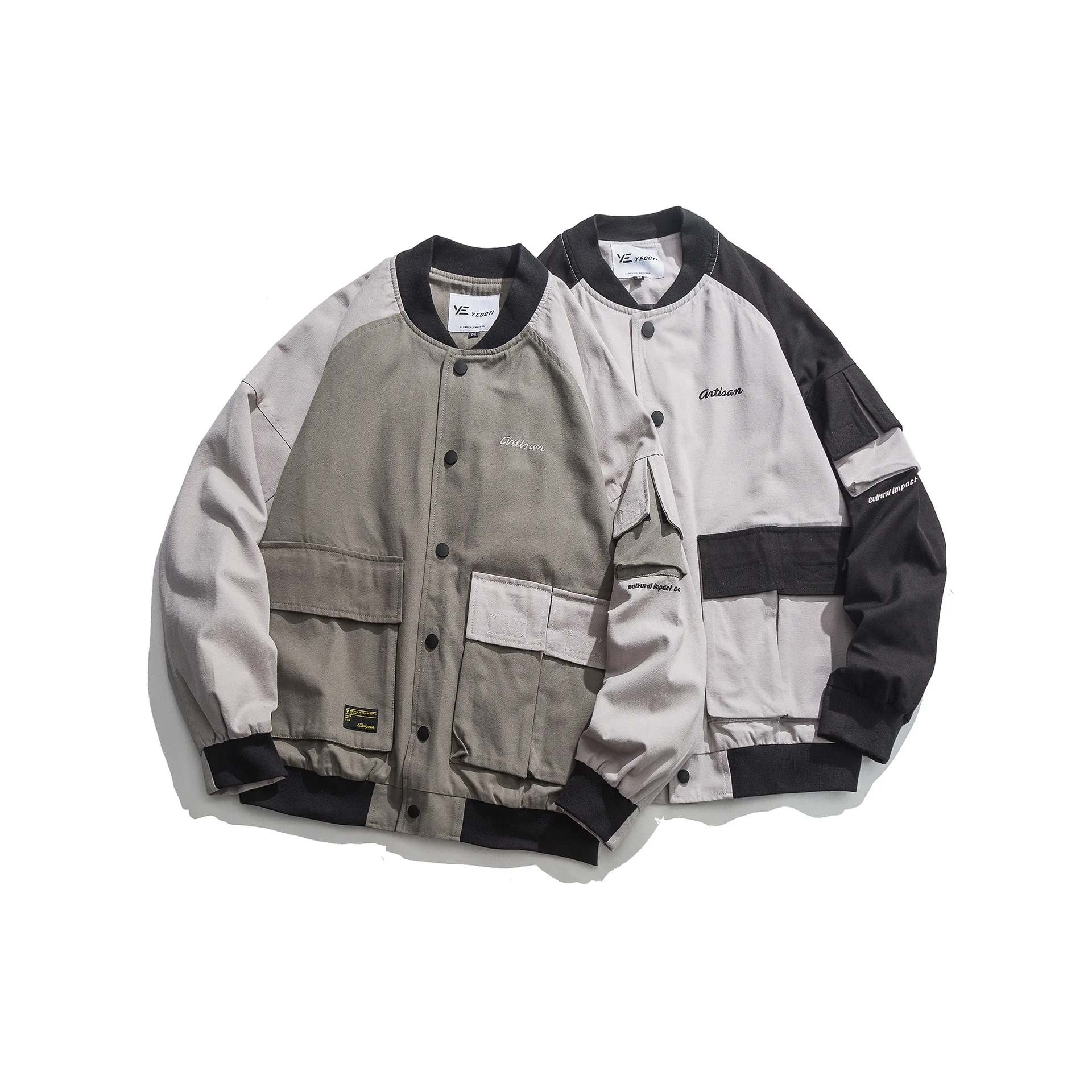 

Wu Air Mixed Colors 2019 Popular Coat Men's Autumn And Winter Japanese-style Baseball Uniform Men's Autumn Pilots Jacket Fashion