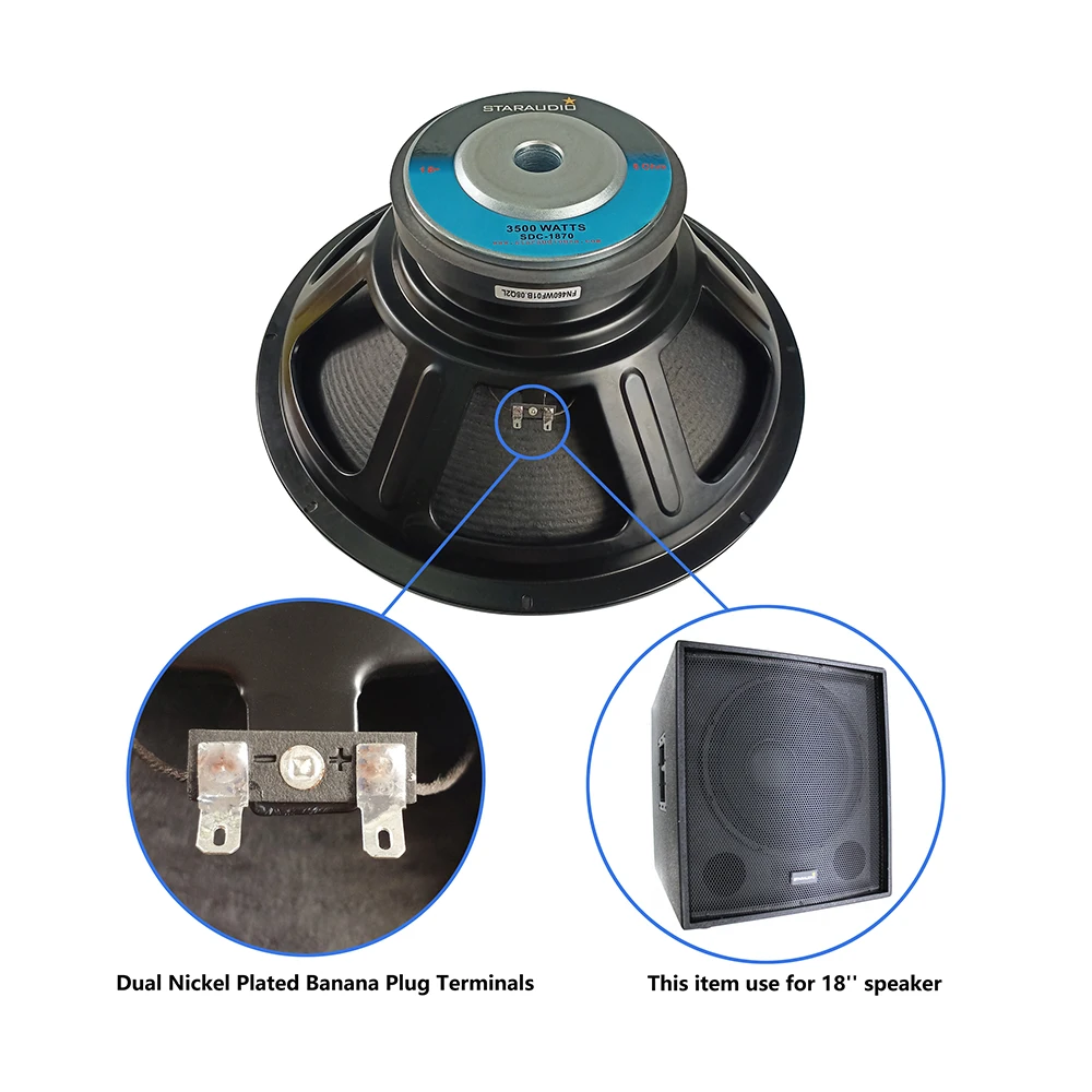 18 inch ktv speaker subwoofer system