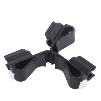 

3pc Golf Bag Club Organizer Clip Set For All Wedge Iron Driver Putter