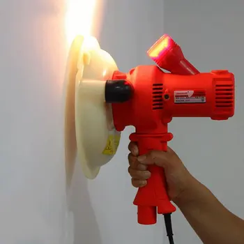 

LED Wall Polisher Self-priming Dust Free 220V 50HZ Handheld 950W High Quality Full Copper Motor Home Decoration Wall Polisher