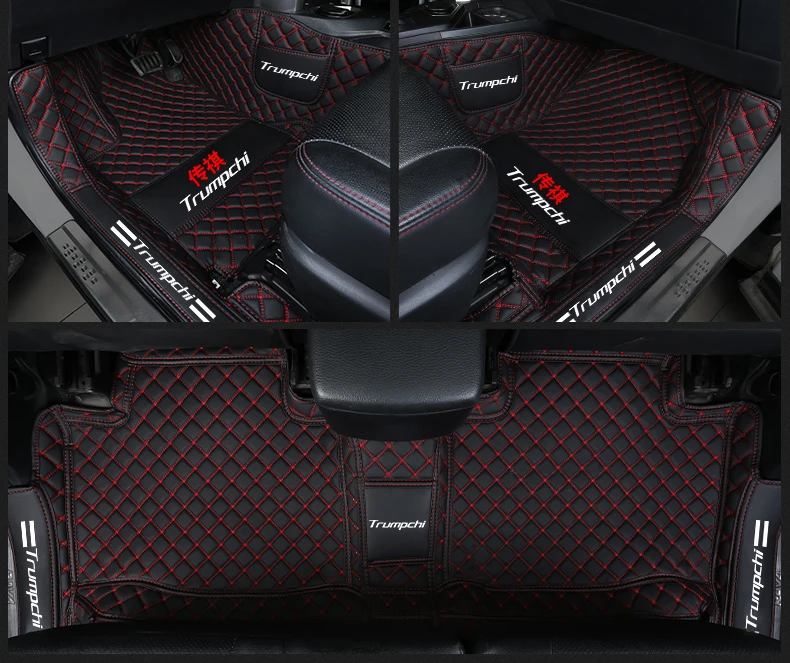 Trumpchi gs4 кожаные автомобильные коврики ковер интерьерные аксессуары порога Обложка