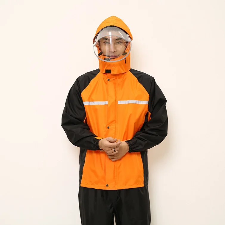 Style H Походные плащи, непромокаемые брюки, утепленная куртка для велоспорта, ветрозащитная куртка, велосипедный дождевик для велопрогулок, куртка, дождевик для мужчин, QKR334 - Цвет: Style H