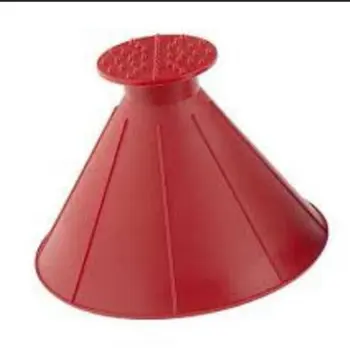 

4 Color Round Ice Scraper Car windshield snow Scraper Funnel Ice Scraper Remove Windshield Snow Winter Car Accessory Hot Selling