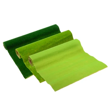 

Garden Artificial Grass Lawn Turf Mat Carpets Landscaping Home Floor Garden Wedding Decoration Ornament 3 Colors