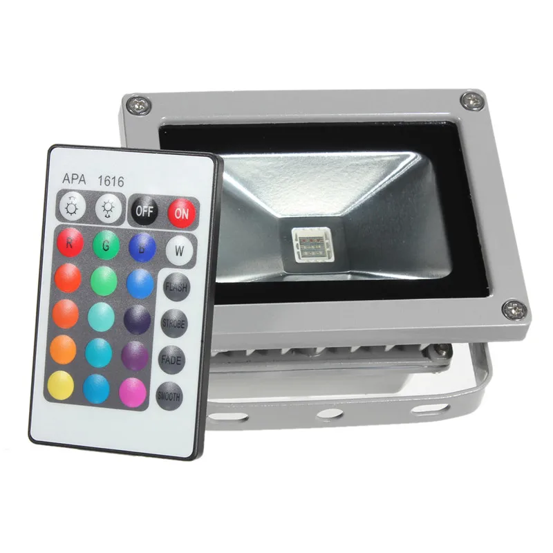 1 комплект светодиодный RGB прожектор 10 Вт наружный сад домашний лампа